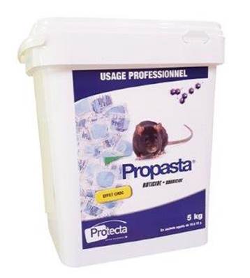 PROPASTA - PATES HUILEES AU BRODIFACOUM 40PPM 5 KG